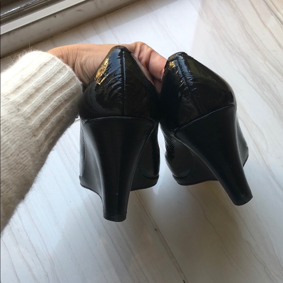 Cole Haan Patent Leather Wedge - Picture 5 of 7